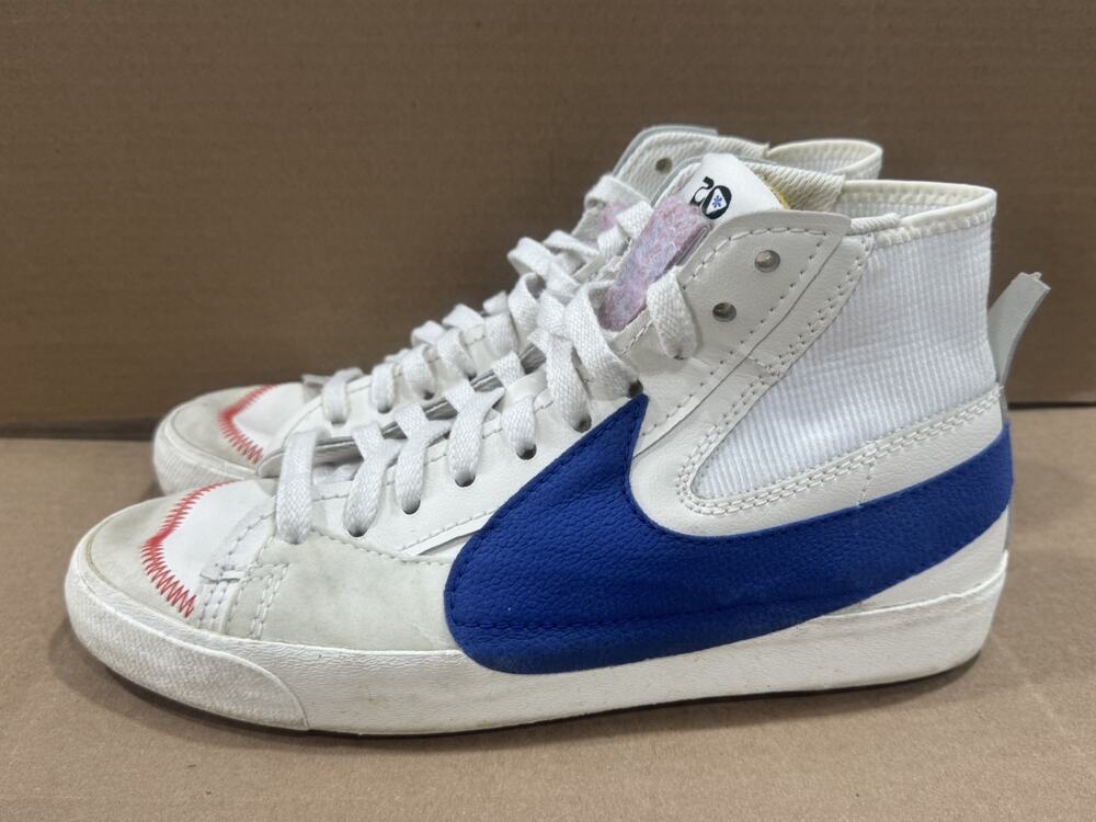 Nike Blazer Jumbo 77 Vintage size 12 Phantom Royal White Mid Top Sneakers